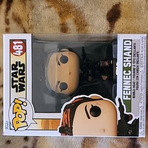 FUNKO POP Figurine Fennec Shand.  StarWars collection item